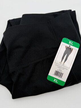 DANSKIN Contour Leggings  NWT  Black  XL
